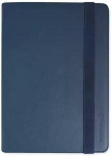 TECHMADE CUSTODIA UNIVERSALE PER TABLET 7"-8" IN POLIURETANO RIGIDA CHIUSURA AD ELASTCO BLU